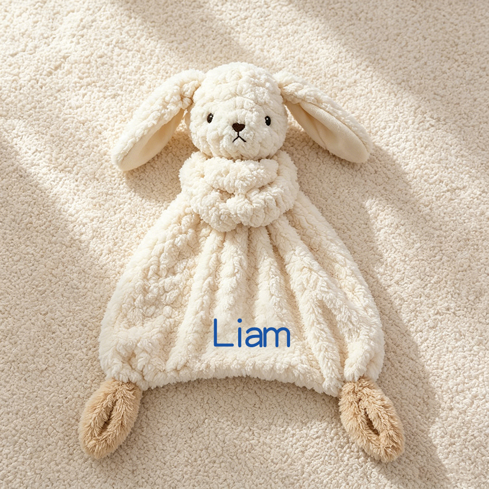 Personalized Lovely Bunny Baby Comfort Toy | CWToy191