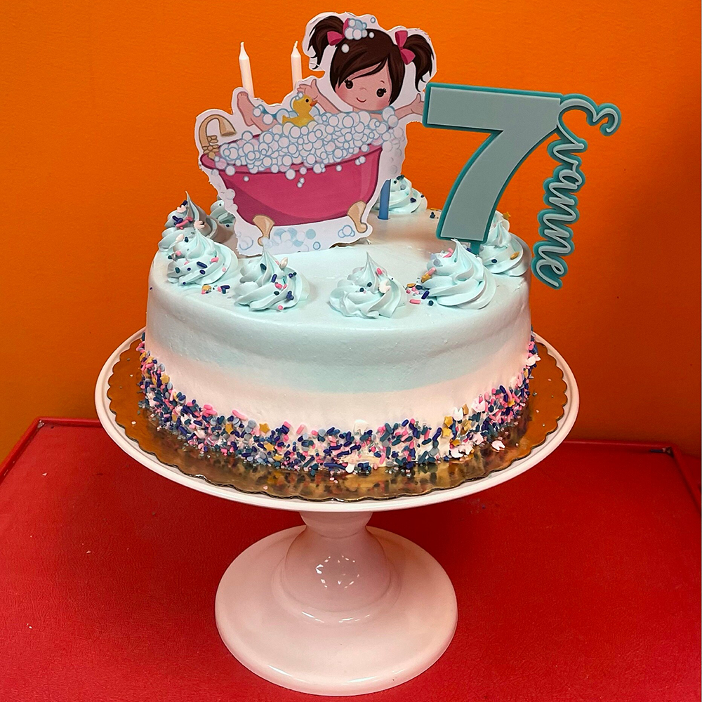 Personalized Name & Age Birthday Cake Topper | CWGift64