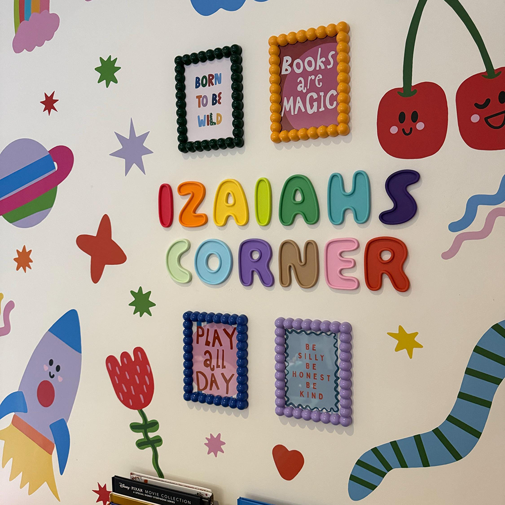 Personalized Printed Letters for Kids' Room Decoration | CWGift66