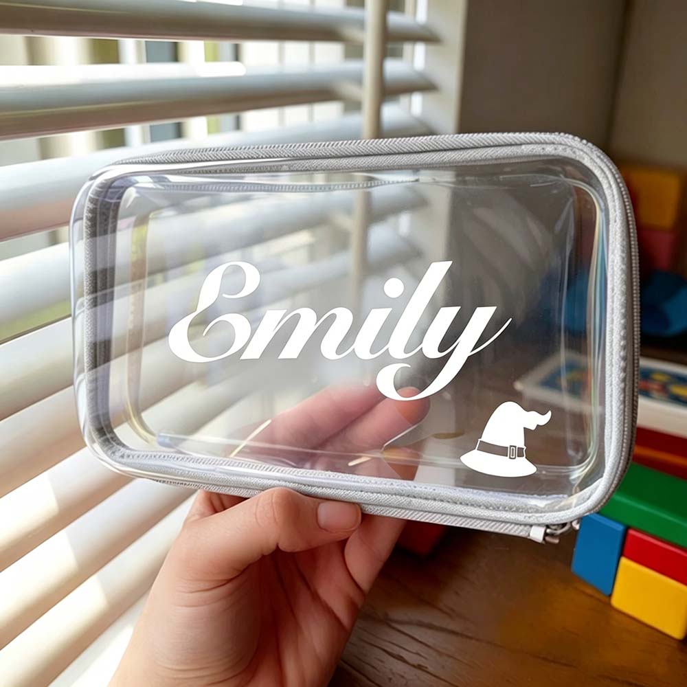 Personalized Kids Hard Shell Zipper Pencil Box | CWPack374