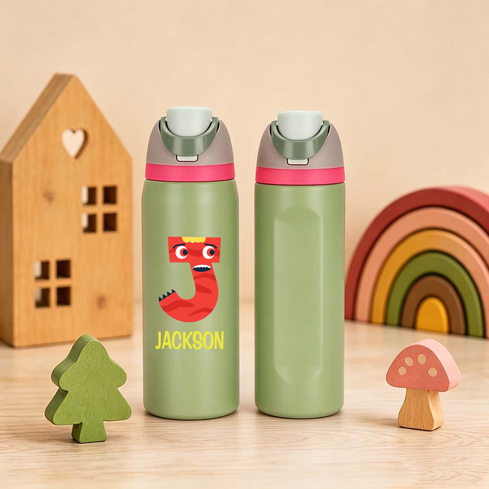 Personalized BPA Free 24oz/32oz Kids Water Bottle | YouBottle100