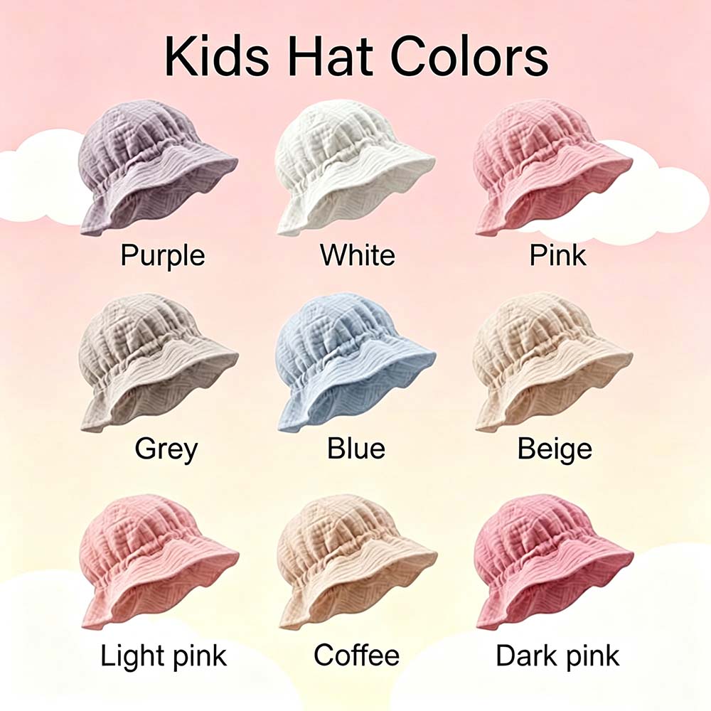 Personalized Baby Summer Bucket Hat | CWBeach261