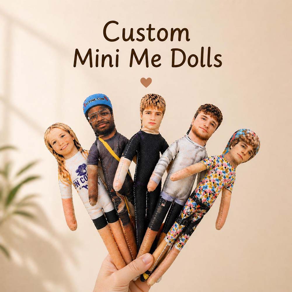 Personalized Mini Me Doll with Poseable Body | CWToy198