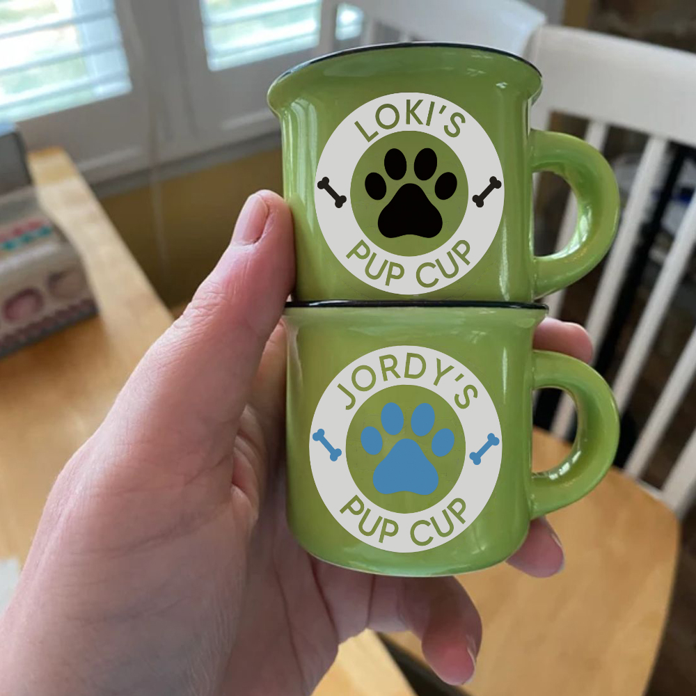 Personalized Pet Reusable Pup Cup Mug  | BKPet543
