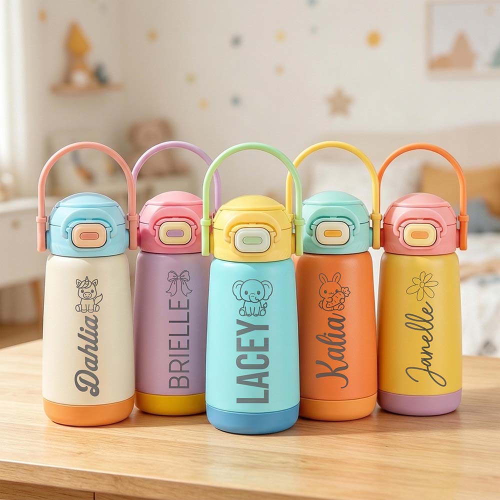 Personalized BPA Free 16oz Engraved Kids Water Bottle | YouBottle103