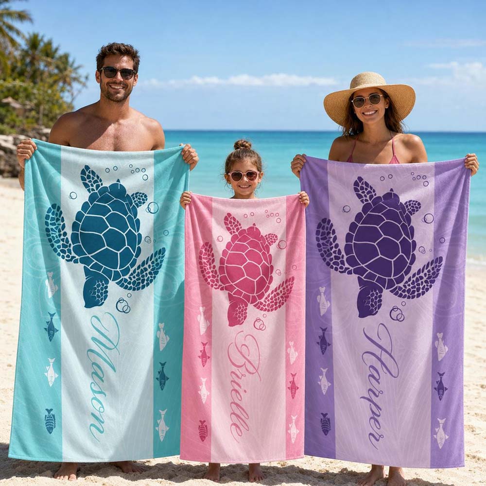 Personalized Lovely Kid Towel for Summer & Beach | CWTowel199