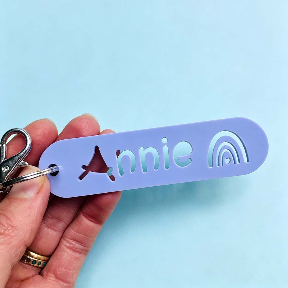Personalized 3D Printed Back To School Bag Tag | CWGift84