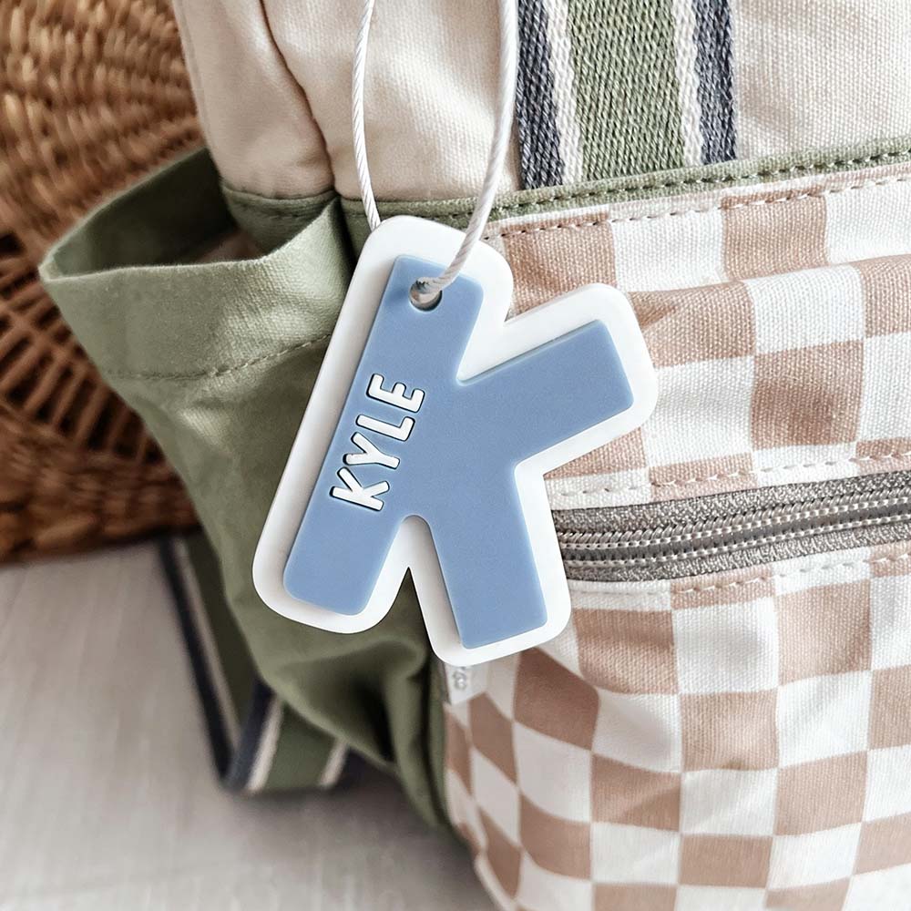 Personalized 3D Printed Backpack Name Tag | CWGift90