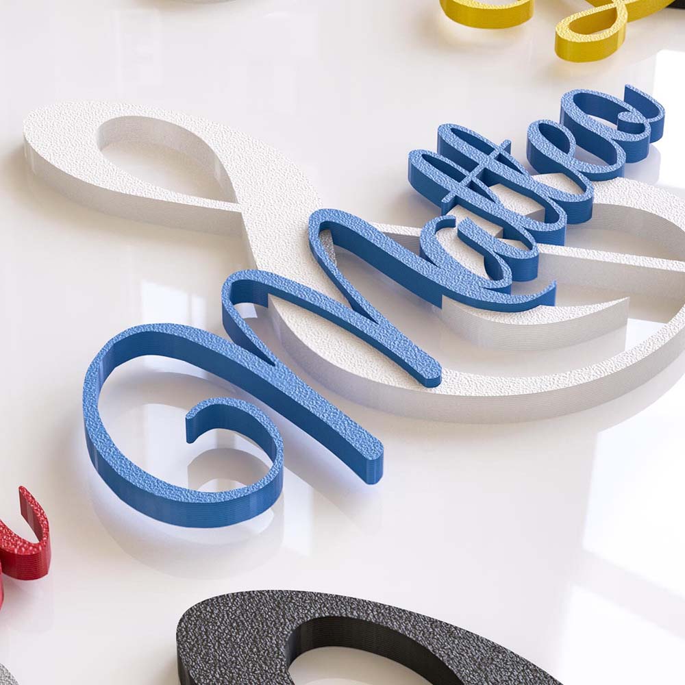 Personalized Music Lettering Door Decoration Name Sign | CWBaby516