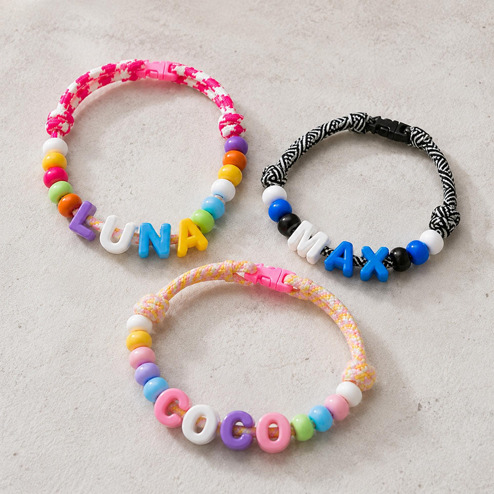 Personalized Handmade Beaded Adjustable Buckle Dog Collar | BKPet573