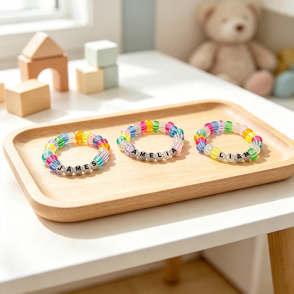 Personalized Kids Glow in the Dark Bracelet | CWGift101