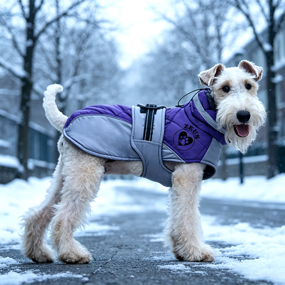 Personalized Pet Winter Warm Thickened Quilted Vest | BKPet600