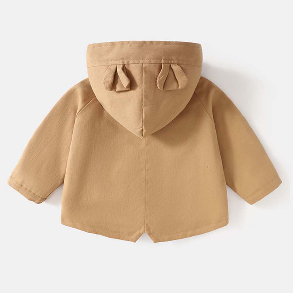 Personalized Embroidered Adorable Bear Ears Jacket for Kids | CWBaby552