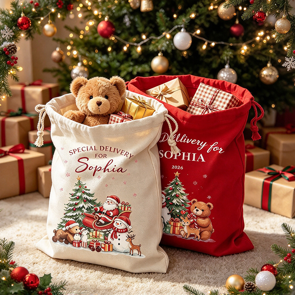 Personalized Christmas Special Delivery Santa Sack | MCGift442