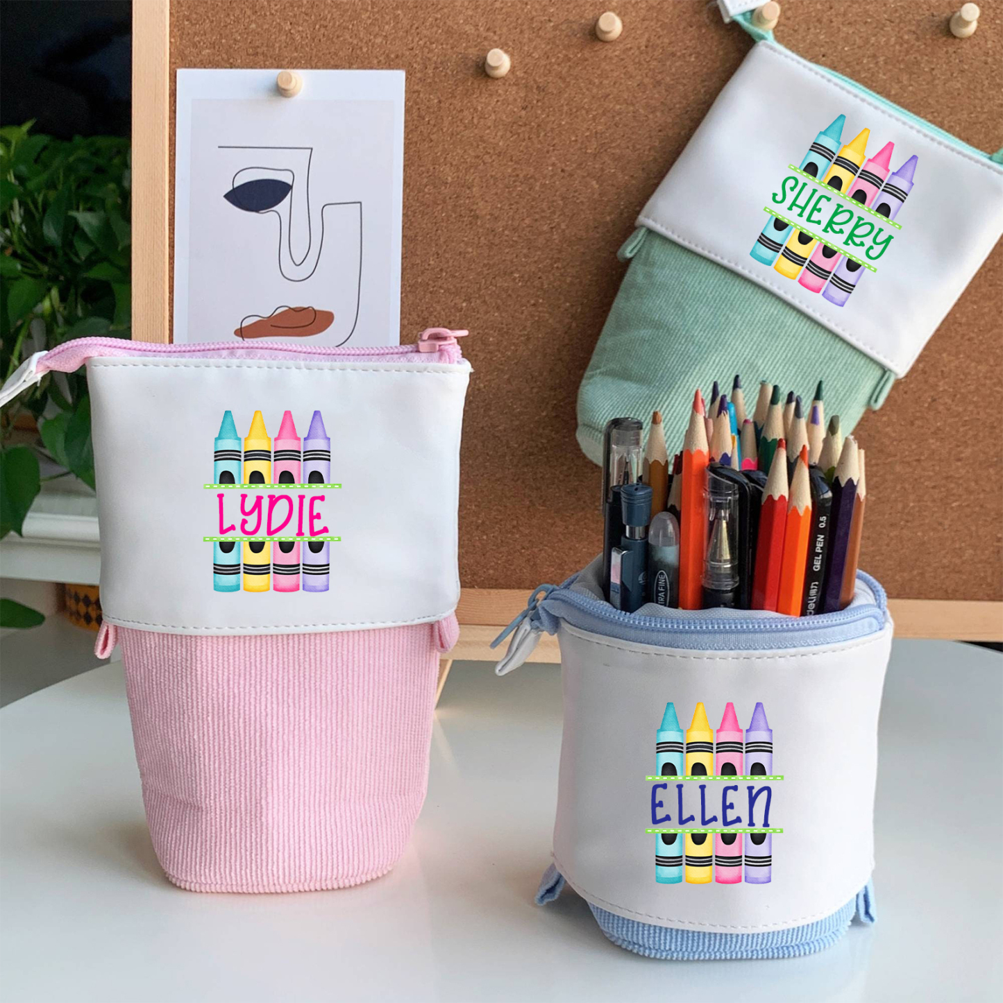 Personalized Pencil-Case with Pop-up Design for Kids | CWToy5403