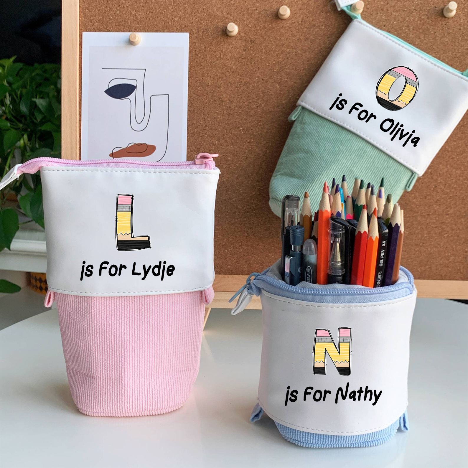 Personalized Pencil-Case with Pop-up Design for Kids | CWToy5404