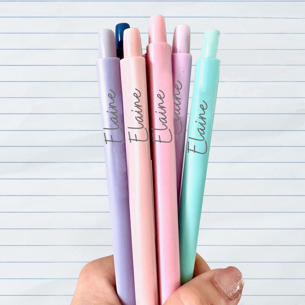 Personalized Back to School Set of 6 Mechanical Pencils | CWTeach08