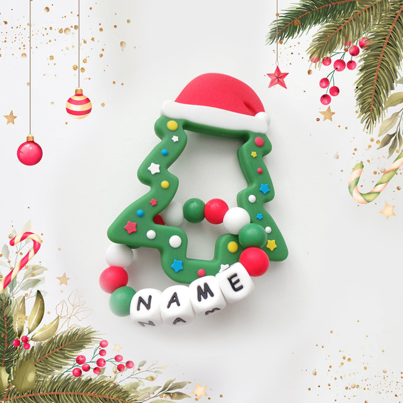 Personalized Christmas Baby Toy Ring | MCGift31
