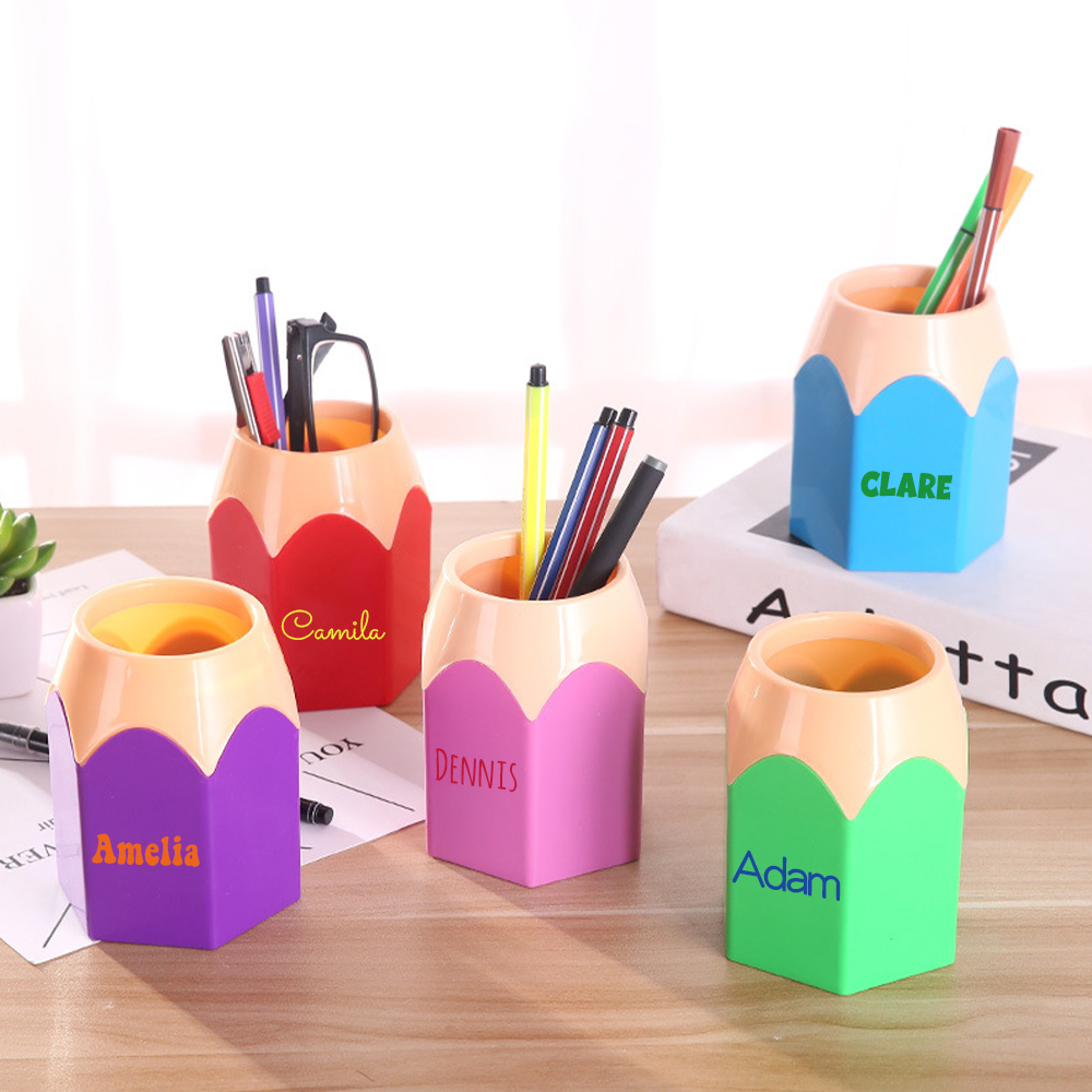 Personalized Kid Pencil Holder (Colored Markpen Included) | CWToy70