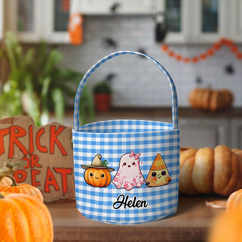 Personalized Lovely Halloween Bucket | CWHalloween1401