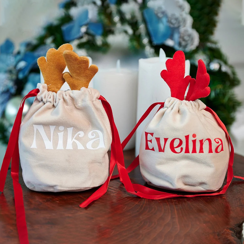 Personalized 6*8 inches Christmas Gift Bag | MCGift42