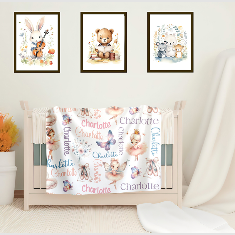 Personalized Lovely Kid Blanket for Comfort & Unique | BKKid134