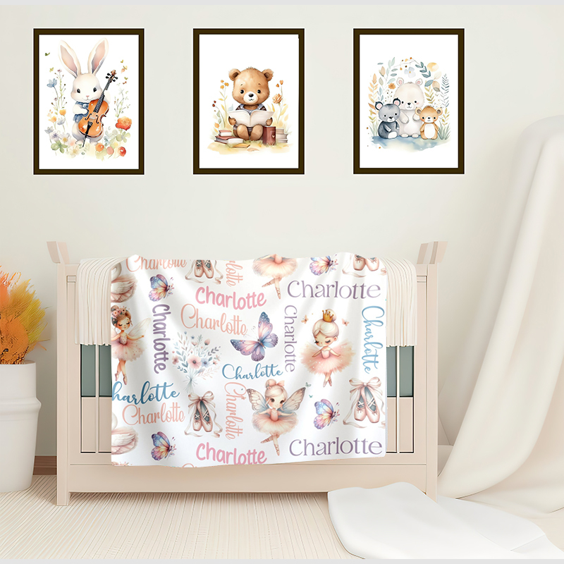 Personalized Lovely Kid Blanket for Comfort & Unique | BKKid134