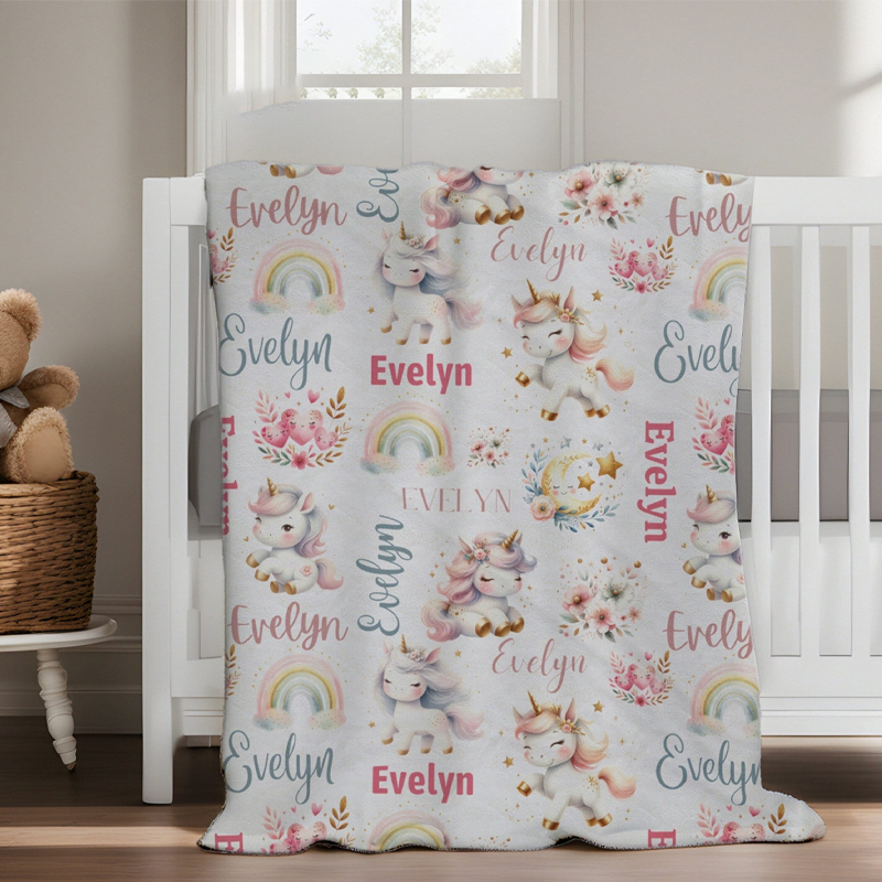 Personalized Lovely Kid Blanket for Comfort & Unique | BKKid137