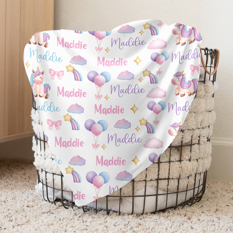 Personalized Lovely Kid Blanket for Comfort & Unique | BKKid138