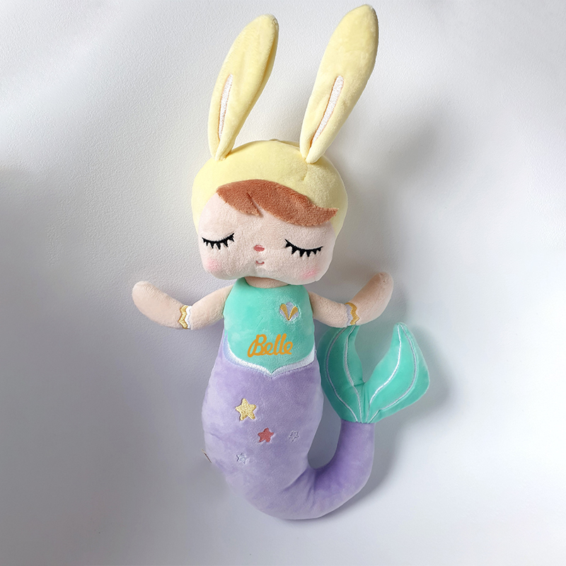Personalized Kid's Embroidery Mermaid Dreammates Doll | DEGMine02