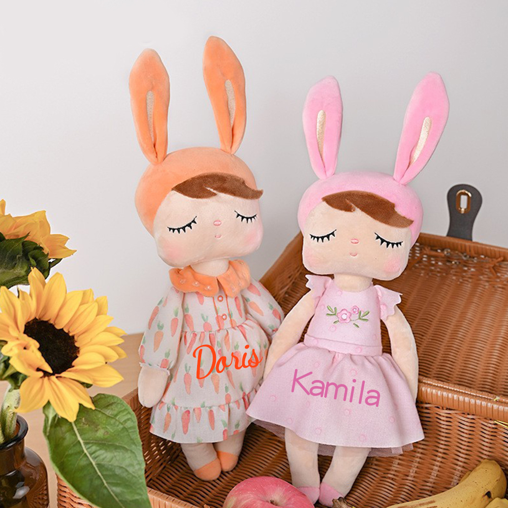 Personalized Kids SoftBunny Princesses Plush Doll | CWToy81