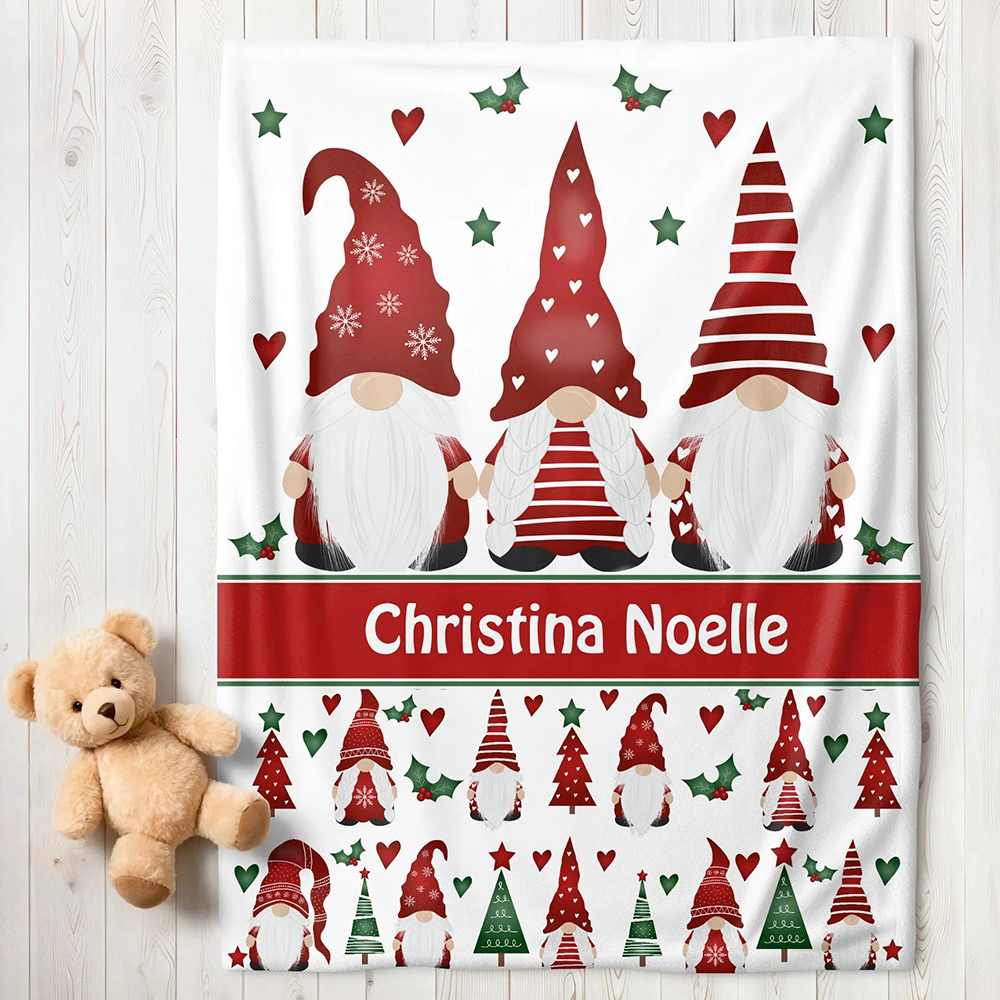 Personalized Merry Christmas Blanket for Comfort & Unique | BKMC30