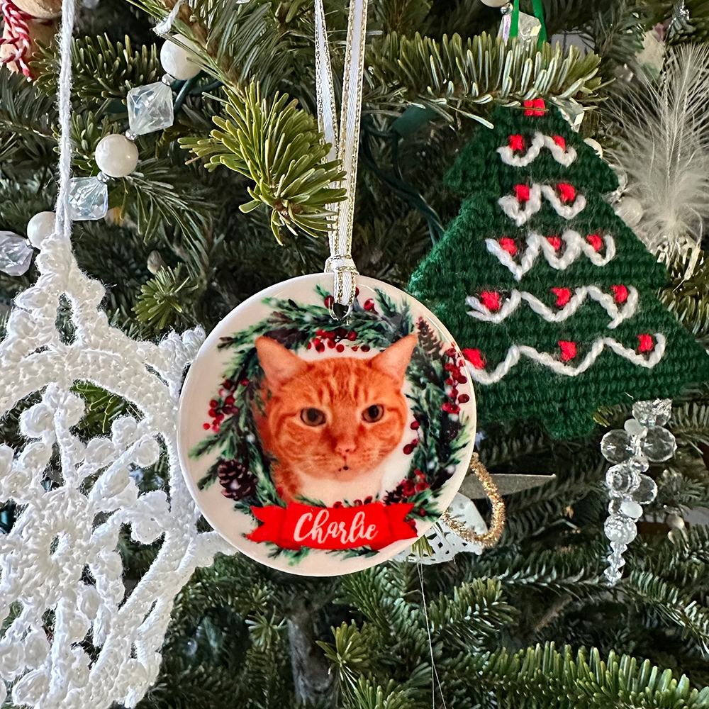 Personalized Pet Christmas Garland Ornaments Decoration | MCGift5715