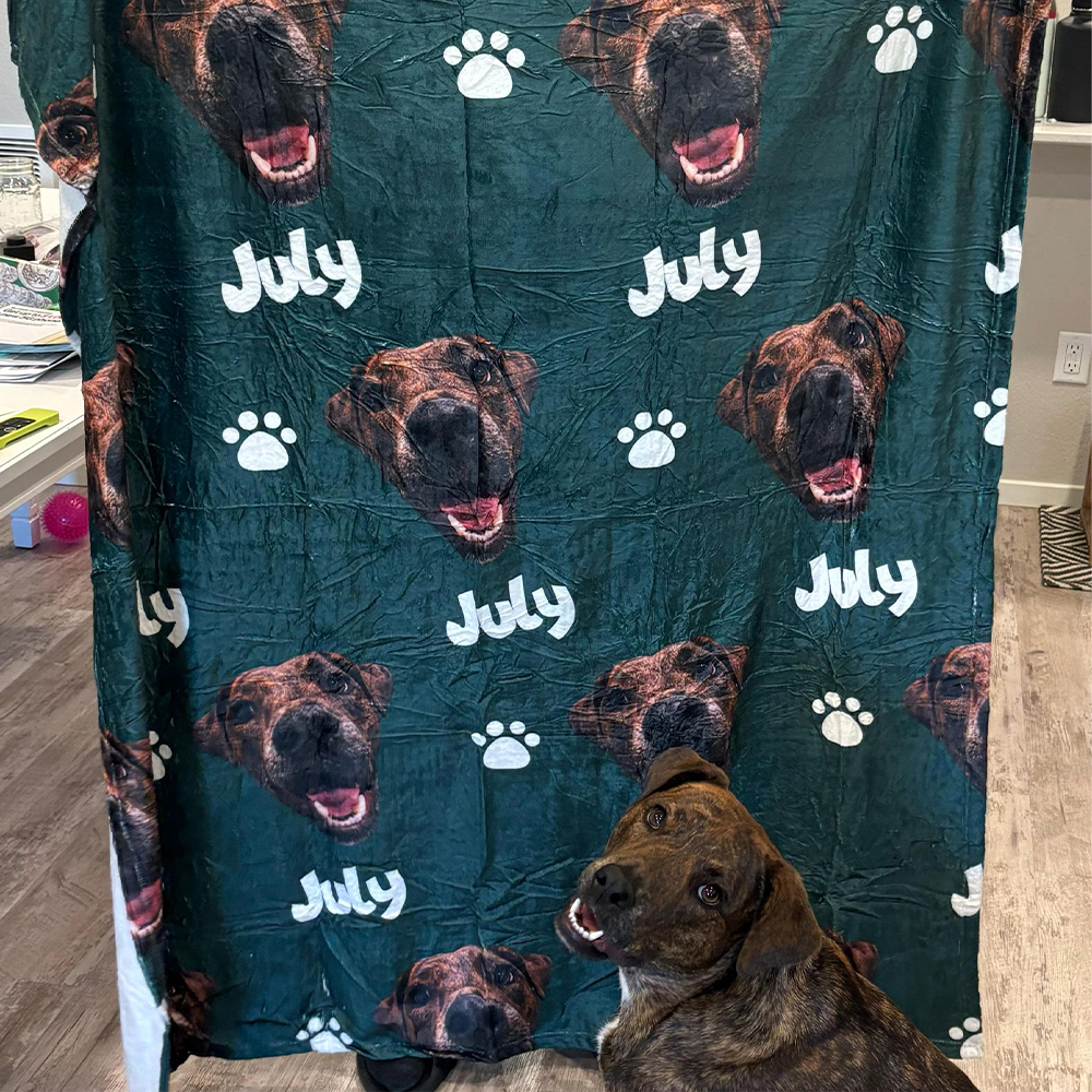 Personalized Lovely Pet Blanket for Comfort & Unique | BKPet111
