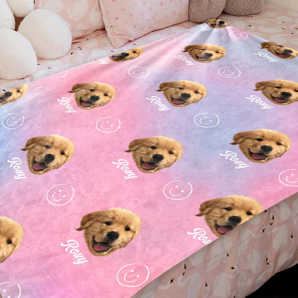 Personalized Lovely Pet Blanket for Comfort & Unique | BKPet113