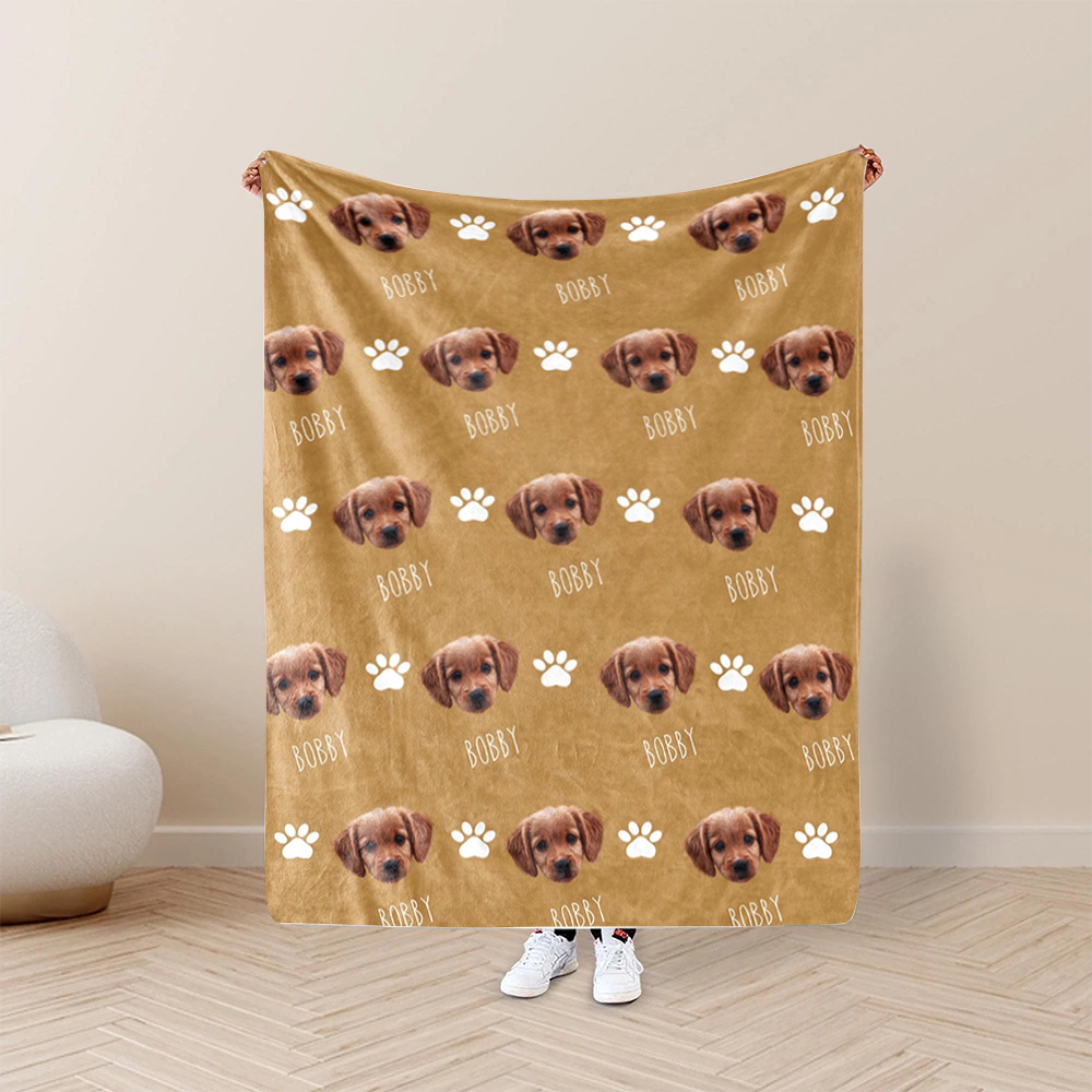 Personalized Lovely Pet Blanket for Comfort & Unique | BKPet114
