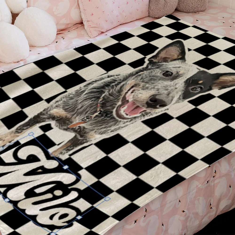 Personalized Lovely Pet Blanket for Comfort & Unique | BKPet115