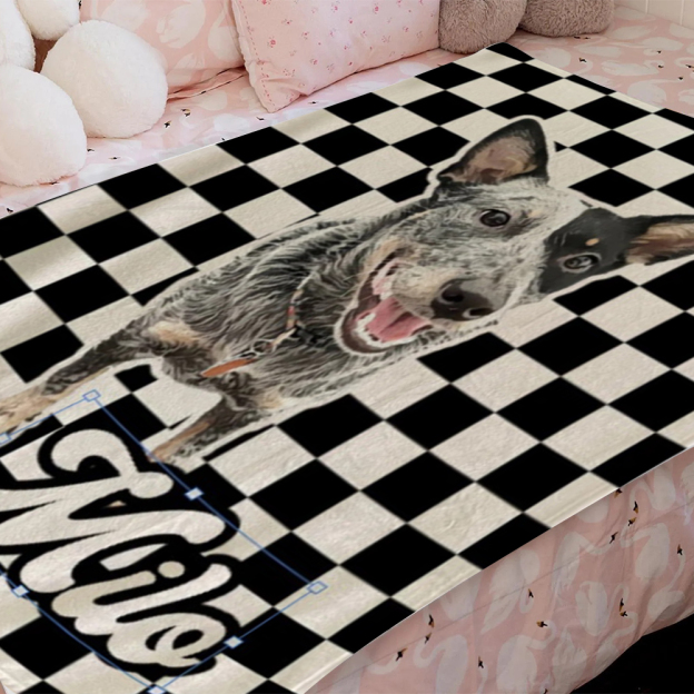 Personalized Lovely Pet Blanket for Comfort & Unique | BKPet115