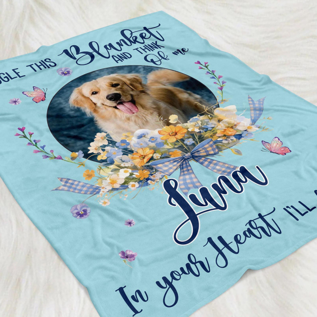 Personalized Lovely Pet Blanket for Comfort & Unique | BKPet118