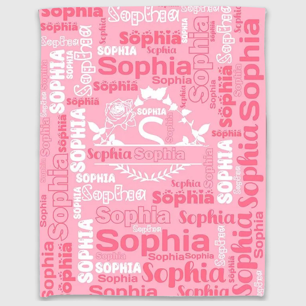 Personalized Lovely Kid Blanket for Comfort & Unique | BKKid142