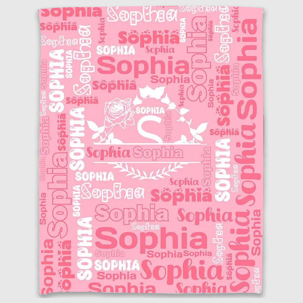 Personalized Lovely Kid Blanket for Comfort & Unique | BKKid142