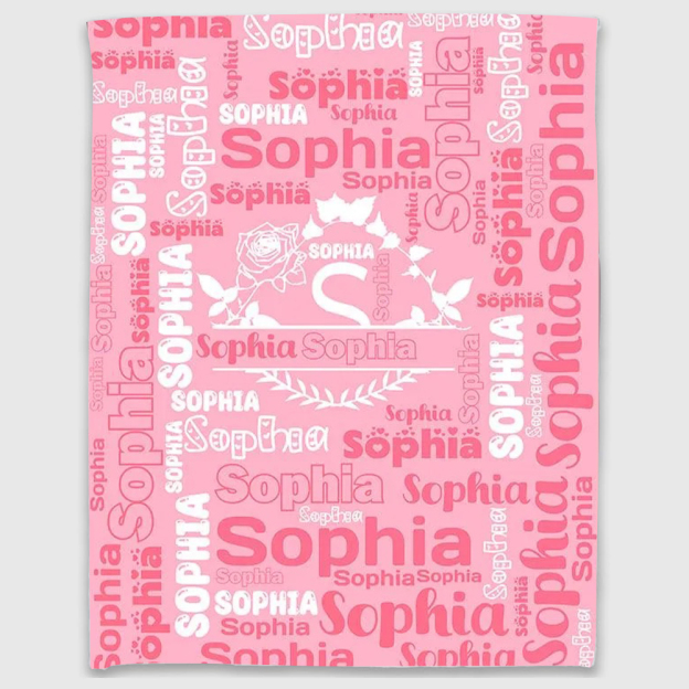 Personalized Lovely Kid Blanket for Comfort & Unique | BKKid142