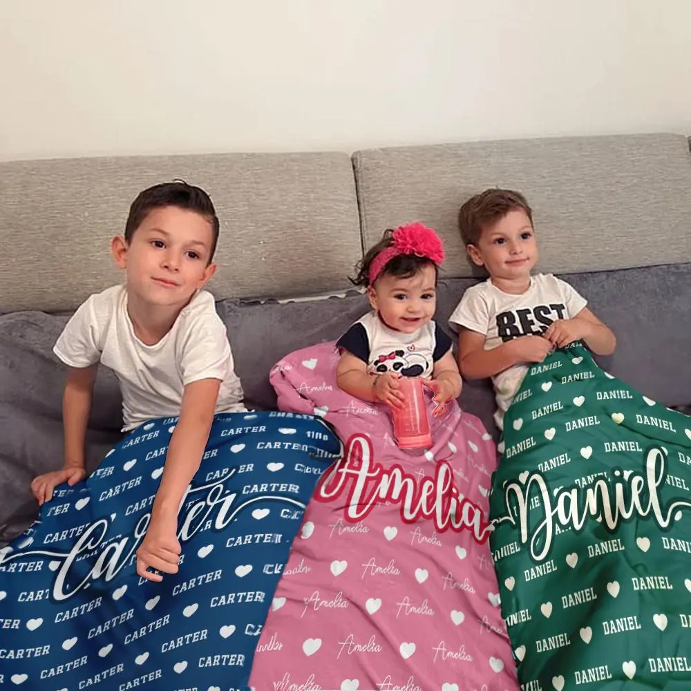 Personalized Lovely Kid Blanket for Comfort & Unique | BKKid150