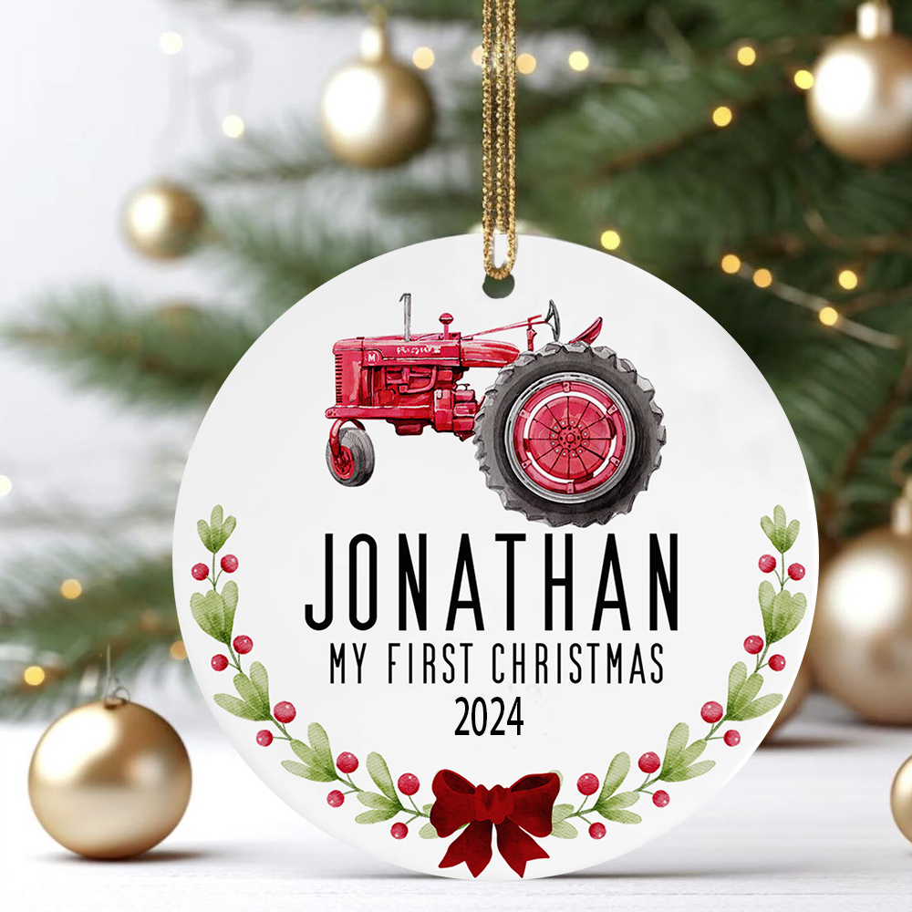 Personalized Truck Original Christmas Ornaments Decoration | MCGift5722
