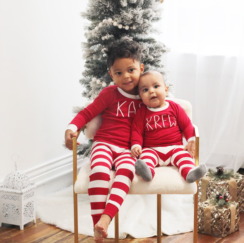 Personalized Family Christmas Pajamas Set | inSet17