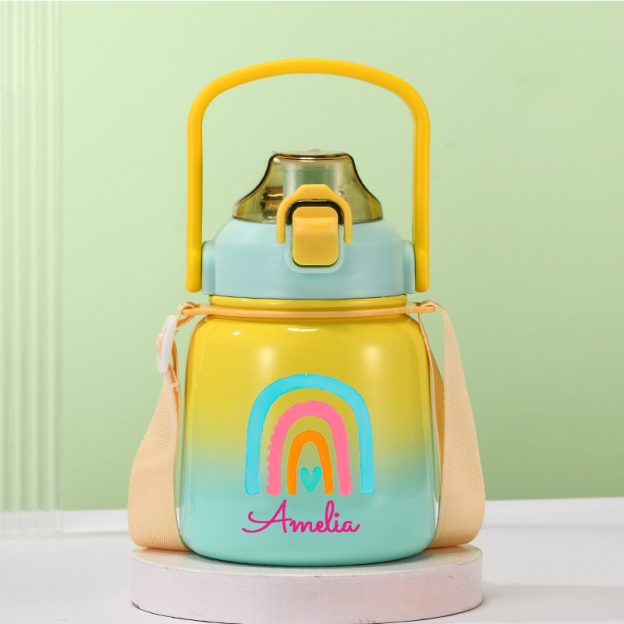 Personalised Stainless Steel 24oz Kid Water Bottles | YouBottle36