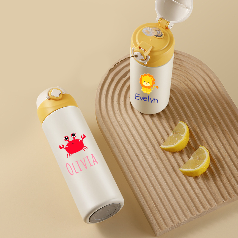 Personalised BPA Free 14oz/17oz Stainless Steel Water Bottles | YouBottle40