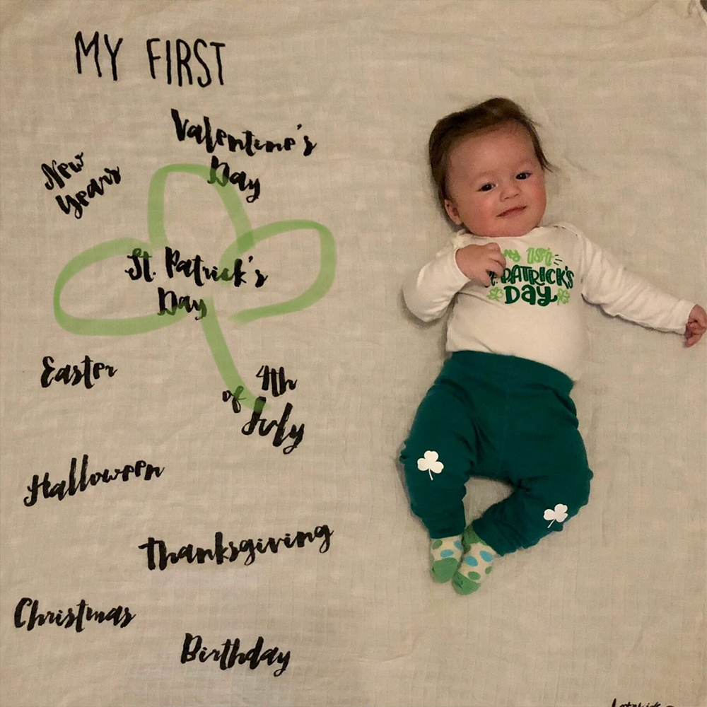 Personalized Baby 1st St. Patrick's Day Outfit Set | CWBaby163