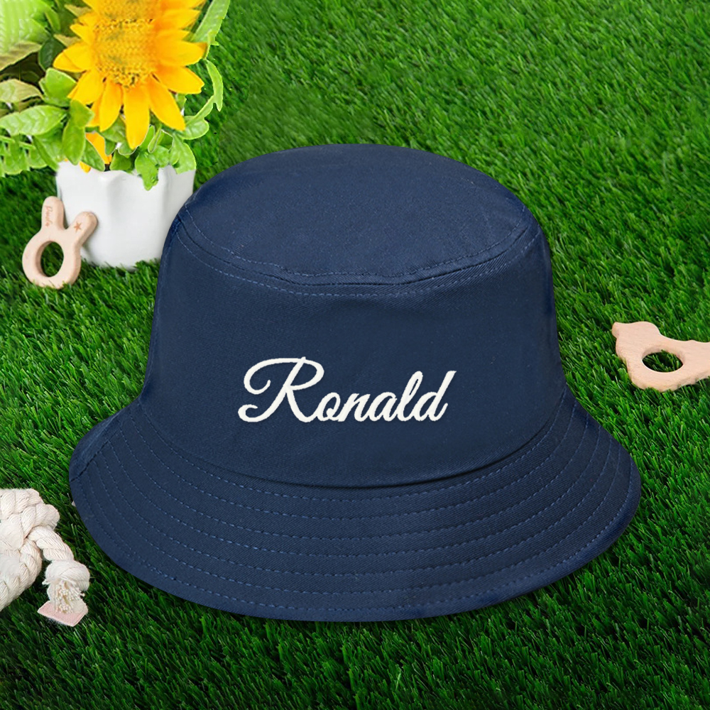 Personalized Embroidery Colourful Bucket Hat for Comfort & Unique | CWBeach156