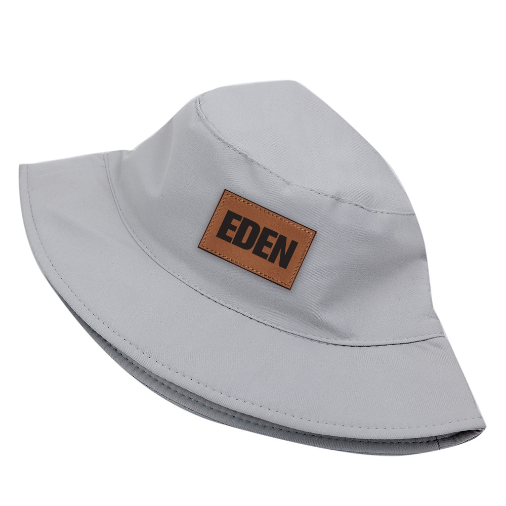 Personalized Kid Leather Patch Bucket Sunbonnet for Comfort & Unique | CWBeach157
